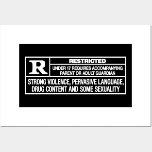 Rated R Posters and Art